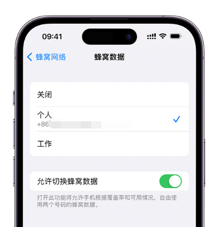 禄丰苹果维修服务分享如何在iPhone上使用双卡 