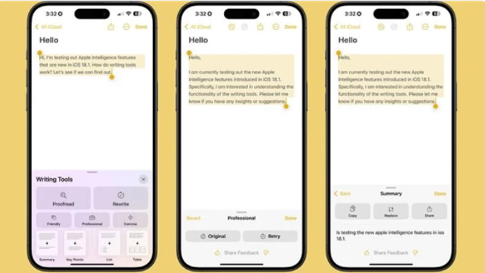 禄丰苹果手机维修分享苹果 iOS / iPadOS 18.1 正式版如期而至 